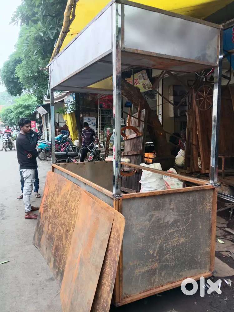 New steel oar loha boddi me bana hua thela sale karna hai arjent