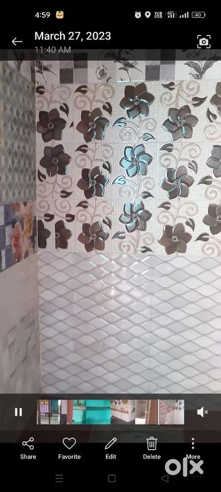 1bhk for rent family