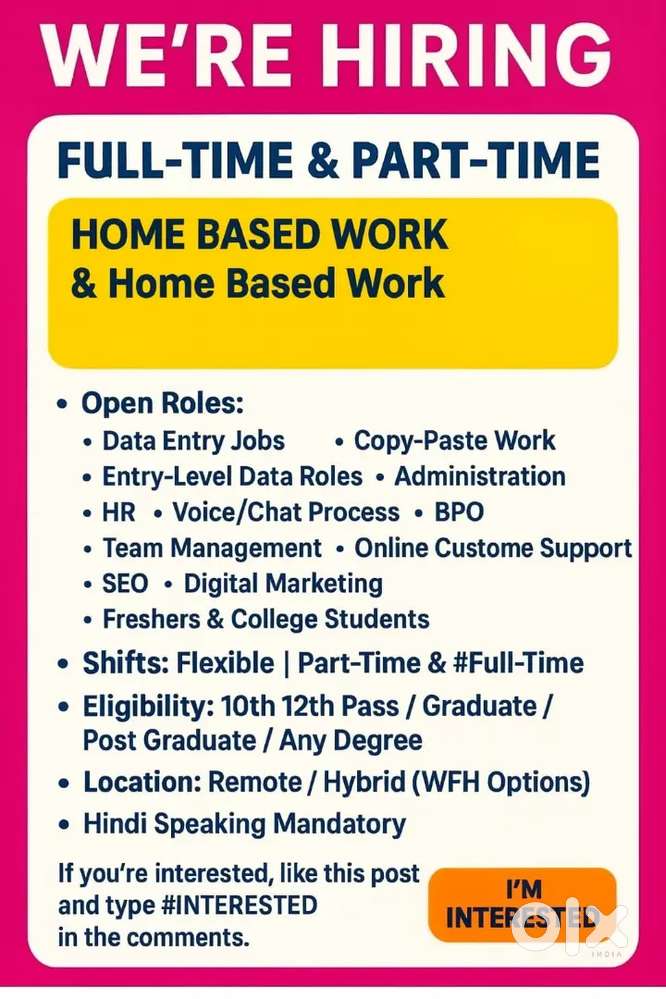 Home Based Work