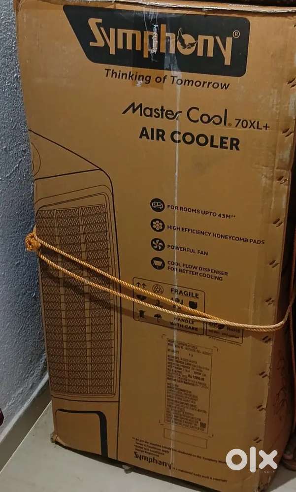 Very good condition and  new symphony cooler