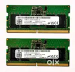2x8GB DDR5 4800MHz Crucial Laptop Memory