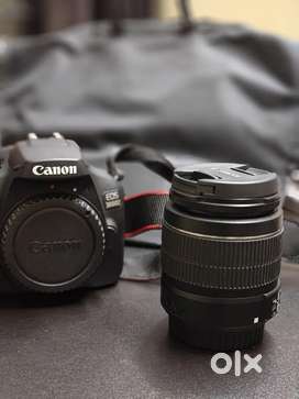 Canon 3000D with 18-55mm lens