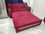 Brand new 3 seater sofa cum bed available