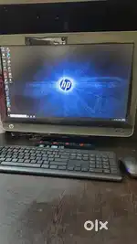 Hp All in one pc with wireless keyboard and mouse