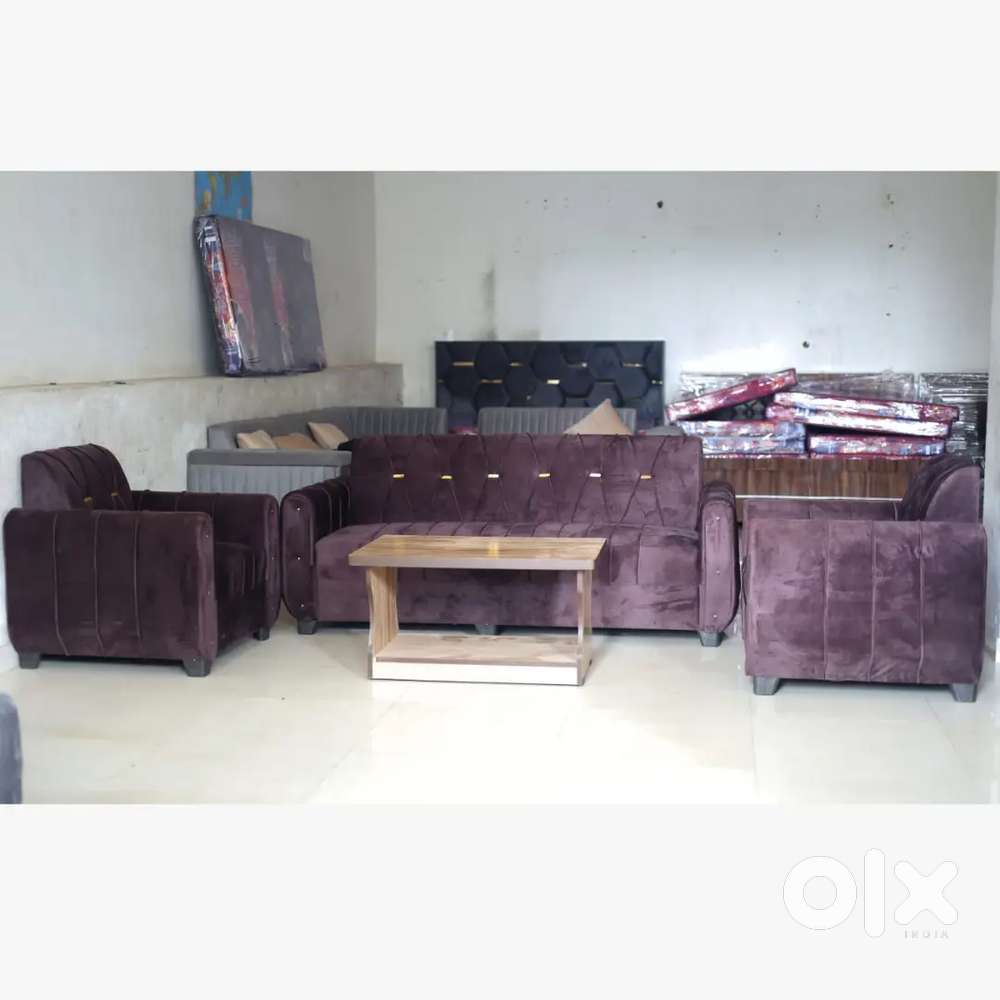 Sunday super sale buy new sofa 7999 L sofa 15999 EMI Available