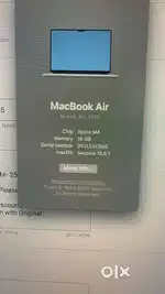 MacBook Air, 15-inch, M4, 2025