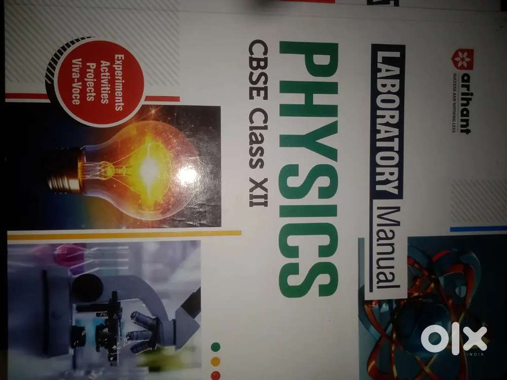 Arihant Physics/Chemistry Lab Manual.