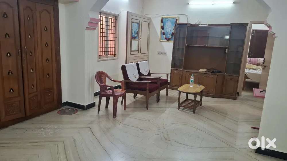 Fully Furnished 1 BHK Flat For Rent in Choolaimedu