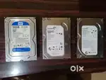 3 SATA Hard Disks for 1800