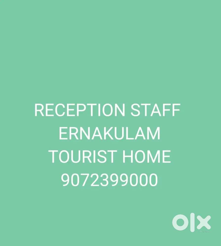 Reception staff - Tourist Home - Ernakulam (Kalamassery)