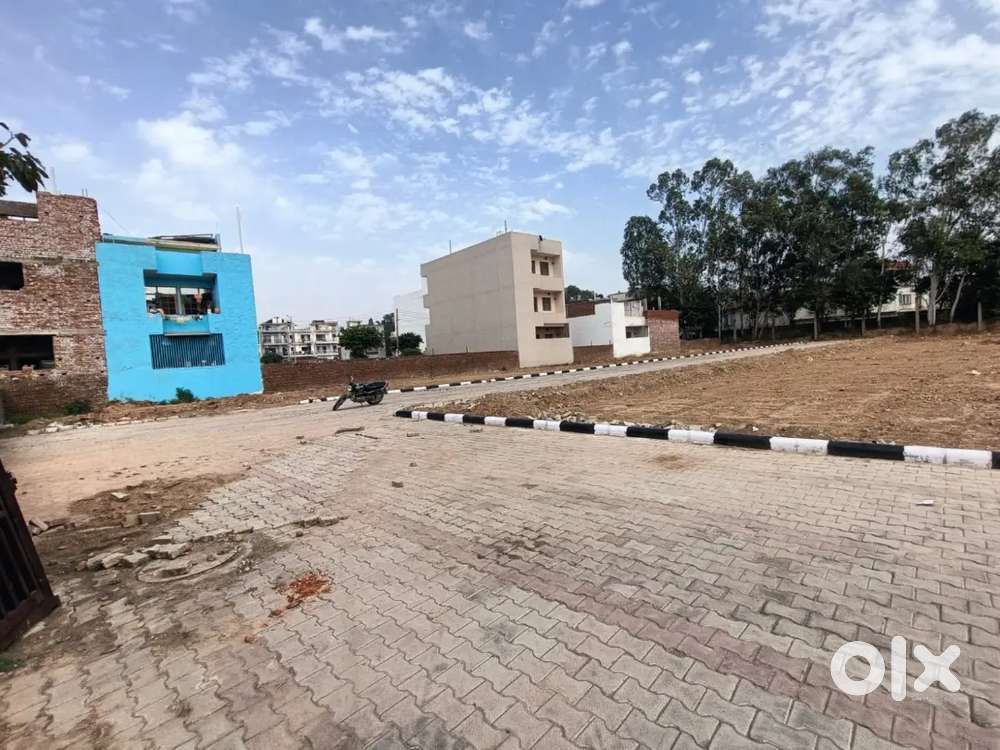 Plot on prime location derabassi in gated society.