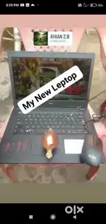 Dell leptop 8GB Ram 128GB intrannl