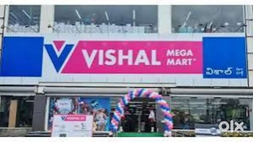 New Job opening Vishal mega Mart shopping mall