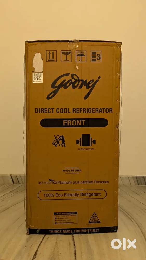 New Godrej 183L Refrigerator – Box Piece – Red Colour