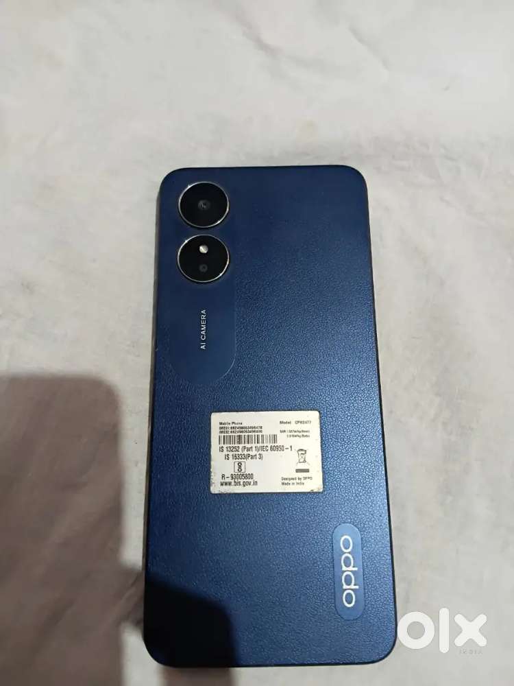Oppo a17 condition like brand new
