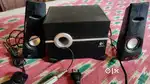 Logitech speaker with woofer