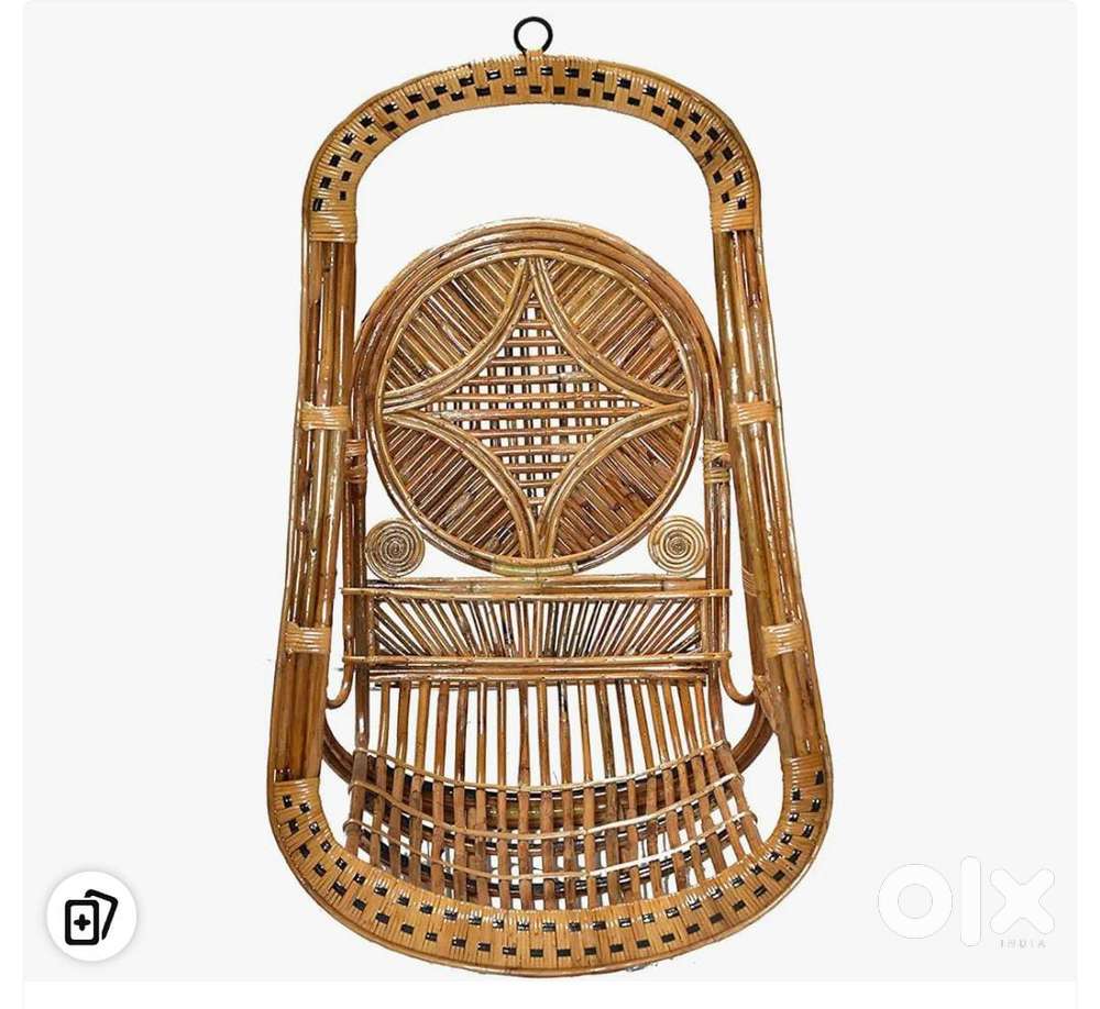 Bamboo cane hanging chair