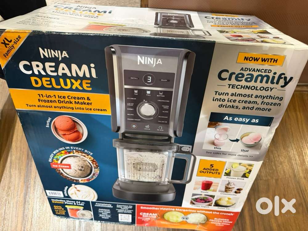 ICE CREAM MAKER NINJA CREAMi DELUXE