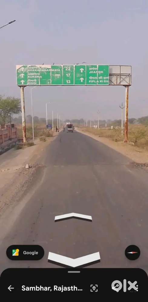 Corner plot 195 gaj urgent sale near Sambhar lake.