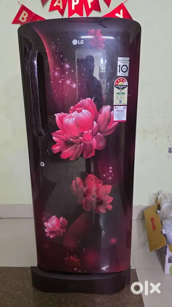 LG 4 STAR 5yr old Single door 250 lit