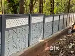 Chain link mesh , barbed wire,slab wall fencing all kerala at low cost