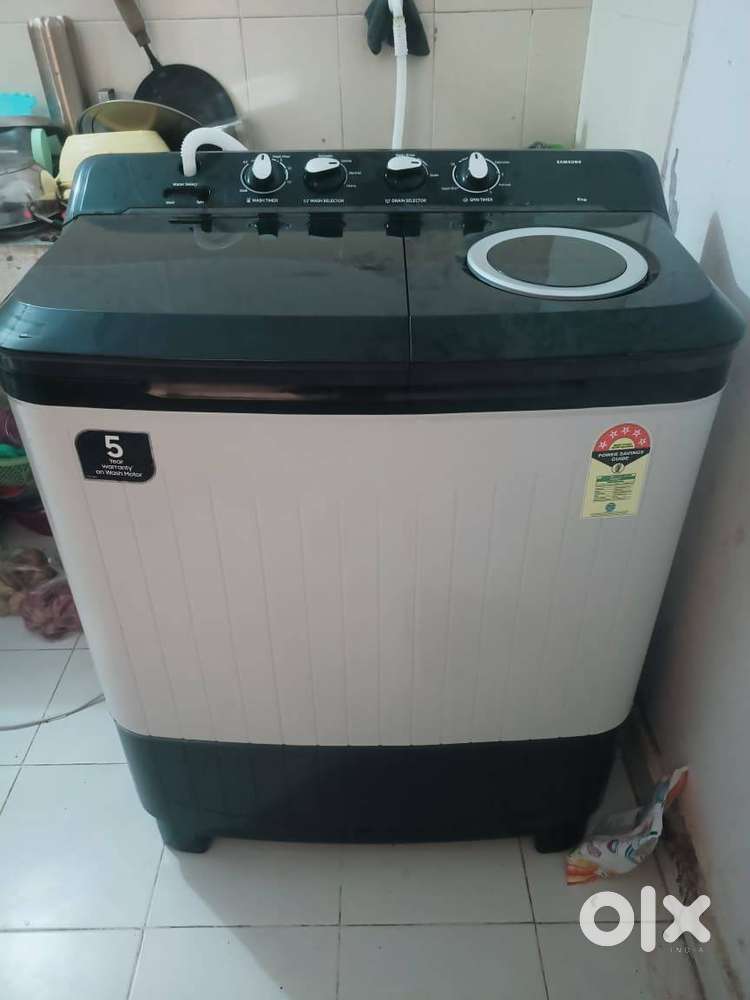Samsung 8 kg Semi Automatic Top Load Washing Machine Black