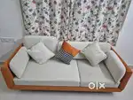 3 Seater Fabric Sofa Set