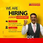 Junior assistant at manappuram finance age limit is 24 below