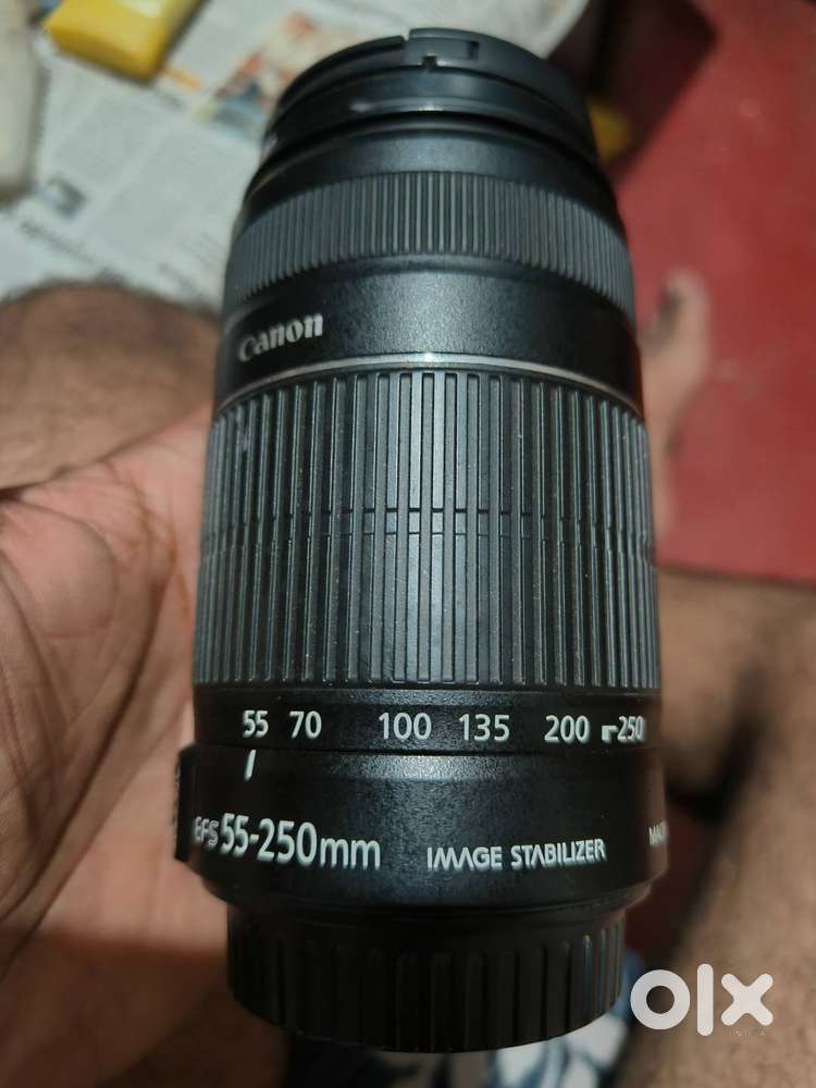 Canon 55-250mm lens