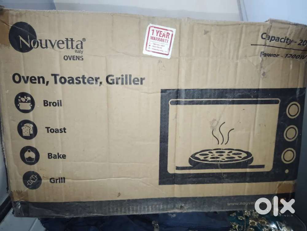 Oven.      Oven.   toasted griller