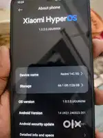 Redmi 14c 5g hai no scratches neat phone ladies hand use