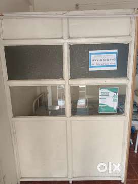 Wooden + Glass Partition and Door for sell