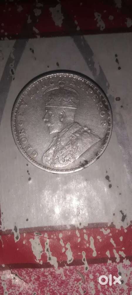 Old coin 1913 1rupees