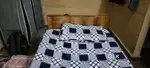 Single Bed wooden full new policed