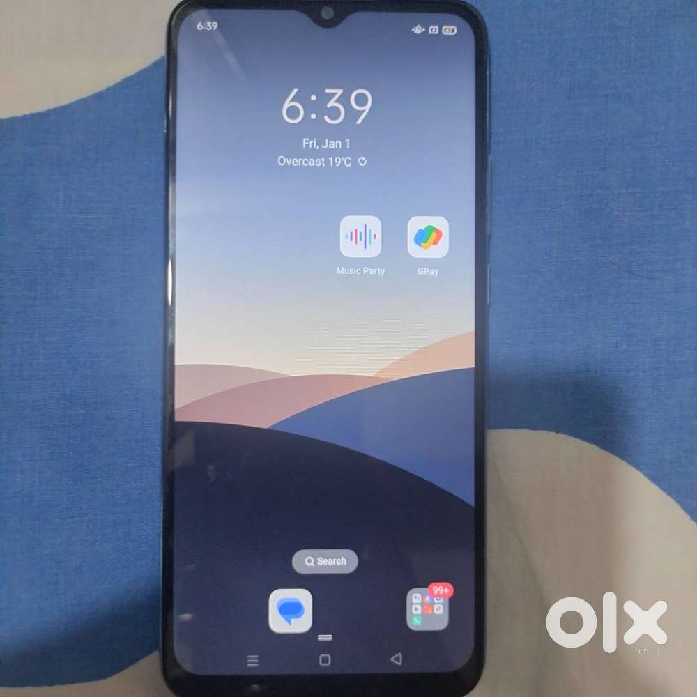 Oppo A15 dark blue colour and good condition