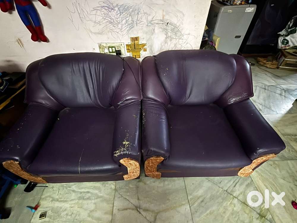 Sofa and queen size cot