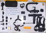Go Pro 11 with all advanture attachment accessories.