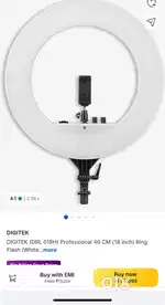 DIGITEK (DRL 018H) Professional 46 CM (18 inch) Ring