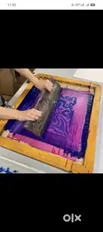 Screen printing work ke liye ladki chahiye
