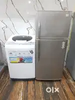 Godrej 250ltrs double door refrigerator and washing machine