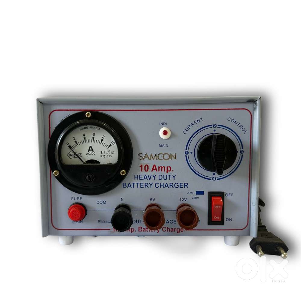 10 AMP Battery Charger 06/12 V Output  All Types Battery Charger