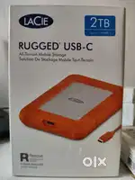 LACIE Rugged USB-C 2TB Hard Disk