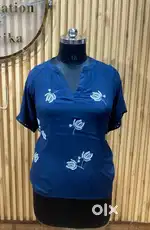 Plus size western tops