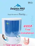 New RO water purifier clear water