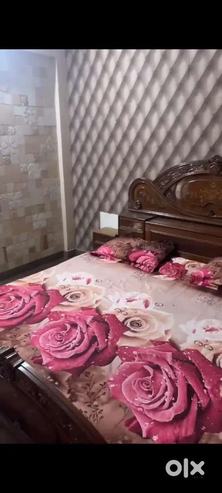 Furnished portion on rent  double beds and