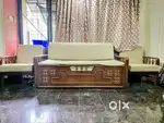 1 Sofa, 2 chairs and 6 Dining Chairs (Negotiable)