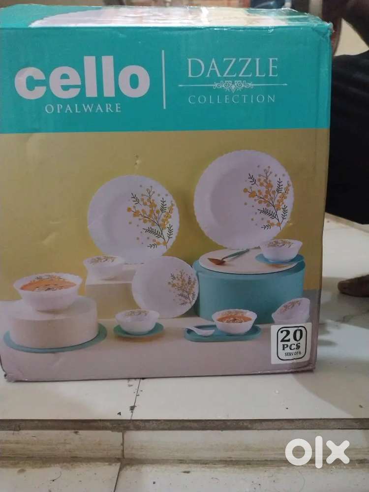 Cello dazzle dinner set
