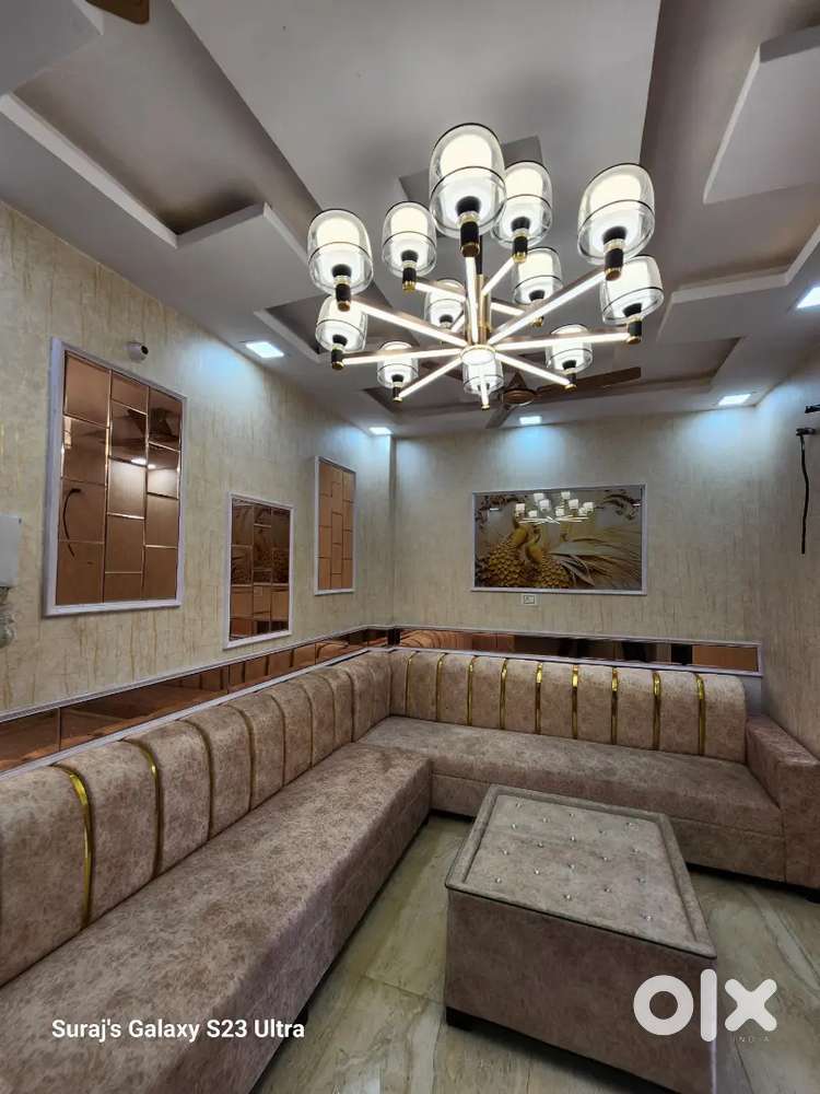 3bhk flat available with 91%loan in Uttam Nagar west