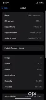 Phone 11 battery health 74