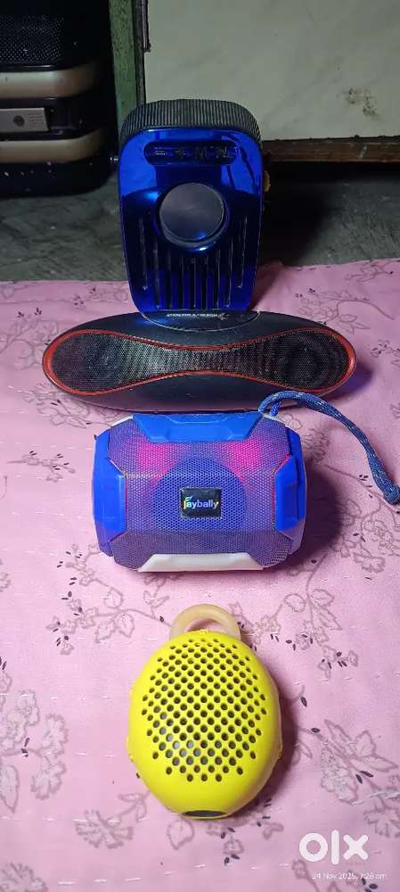 4 Blutooth Speaker Working Condition